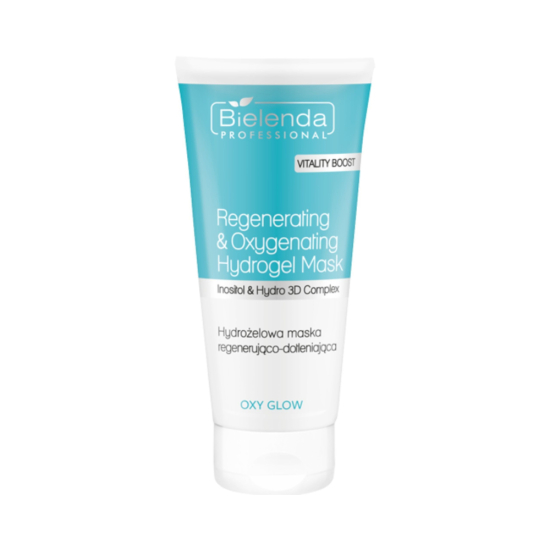 BIELENDA PROFESSIONAL OXY GLOW HYDROŻELOWA MASKA REGENERUJĄCA - DOTLENIAJĄCA 150ML