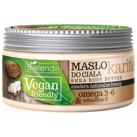 BIELENDA VEGAN FRIENDLY MASŁO DO CIAŁA SHEA KARITE  250ML