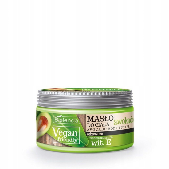 BIELENDA VEGAN FRIENDLY ODŻYWCZE MASŁO DO CIAŁA AWOKADO Z WITAMINĄ E 250ML