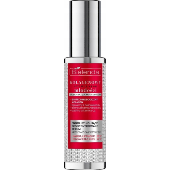 BIELENDA KOLAGENOWY STYMULATOR MŁODOŚCI ENDOLIFTINGUJĄCE SKONCENTROWANE SERUM 60ML