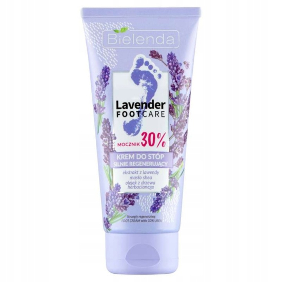 BIELENDA LAVENDER FOOT CARE KREM DO STÓP SILNIE REGENERUJĄCY Z MOCZNIKIEM 30% 75ML