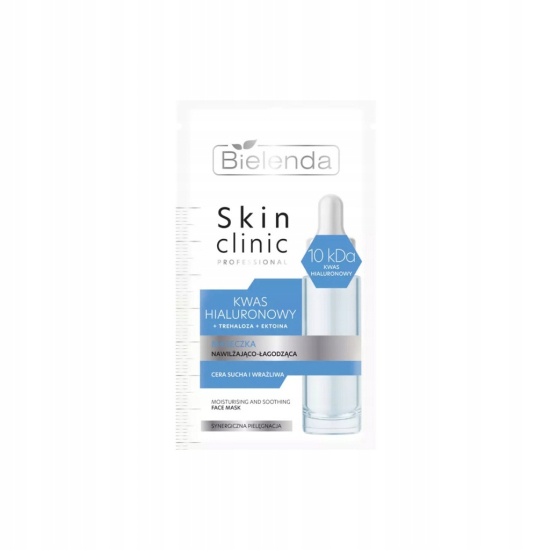 BIELENDA SKIN CLINIC PROFESSIONAL KWAS HIALURONOWY MASECZKA NAWILŻAJĄCO-ŁAGODZĄCA 8G