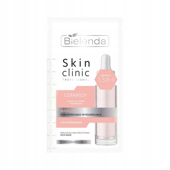 BIELENDA SKIN CLINIC PROFESSIONAL CERAMIDY MASECZKA ODBUDOWUJĄCO-WYGŁADZAJĄCA 8G
