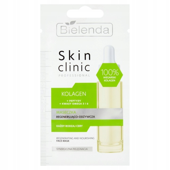 BIELENDA SKIN CLINIC PROFESSIONAL KOLAGEN MASECZKA REGENERUJĄCO- ODŻYWCZA 8G