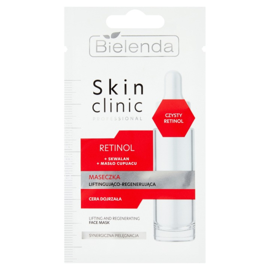 BIELENDA SKIN CLINIC PROFESSIONAL MASECZKA  Z RETINOLEM LIFTINGUJĄCO-REGENERUJĄCA 8G