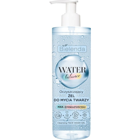 BIELENDA WATER BALANCE OCZYSZCZAJĄCY ŻEL DO MYCIA TWARZY 195G