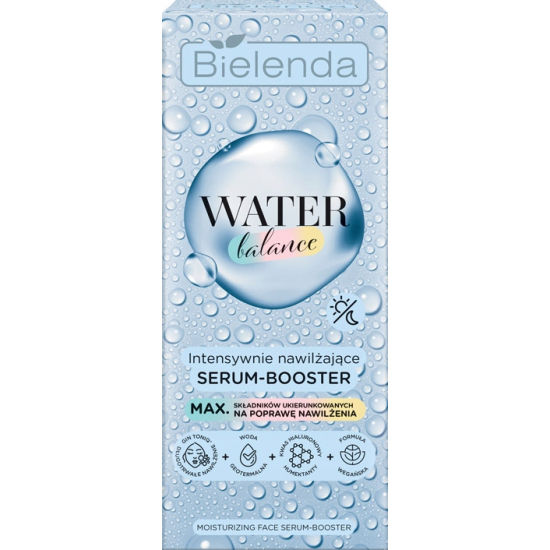 BIELENDA WATER BALANCE INTENSYWNIE NAWILŻAJĄCE SERUM-BOOSTER DO TWARZY 30G