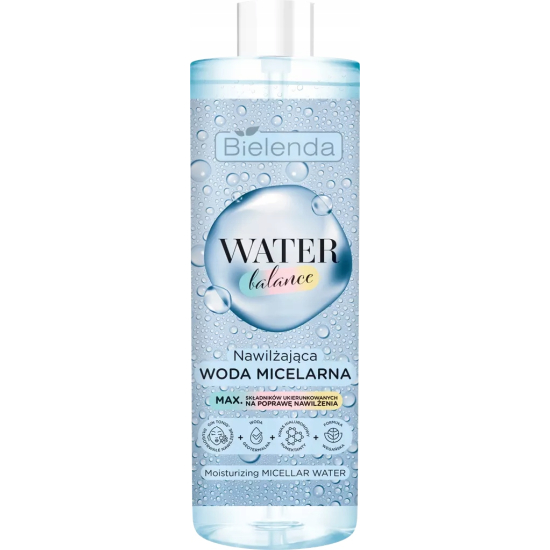 BIELENDA WATER BALANCE INTENSYWNIE NAWILŻAJĄCA WODA MICELARNA 400ML