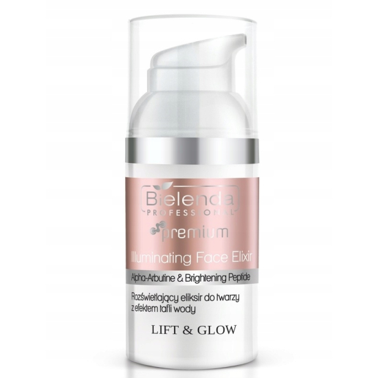 BIELENDA PROFESSIONAL LIFT&GLOW ROZŚWIETLAJĄCY ELIKSIR DO TWARZY 30ML