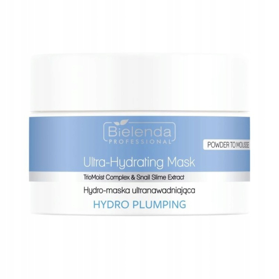 BIELENDA PROFESSIONAL HYDRO PLUMPING HYDRO MASKA DO TWARZY ULTRANAWILŻAJĄCA 100G