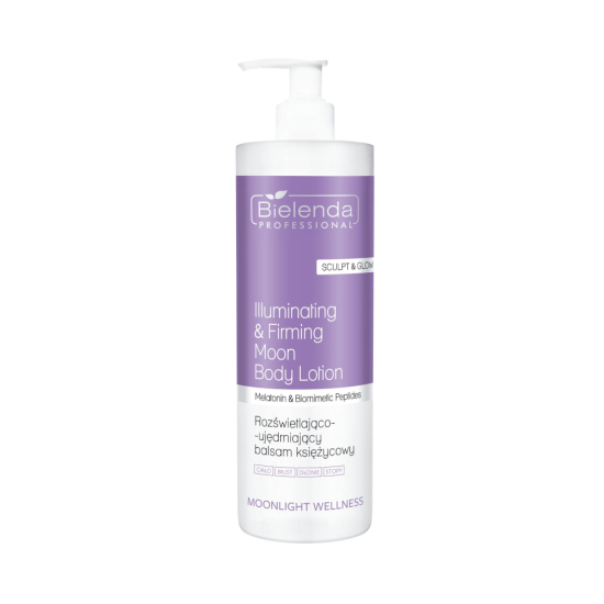 BIELENDA PROFESSIONAL MOONLIGHT ROZŚWIETLAJĄCO UJĘDRNIAJĄCY BALSAM DO CIAŁA  500ML