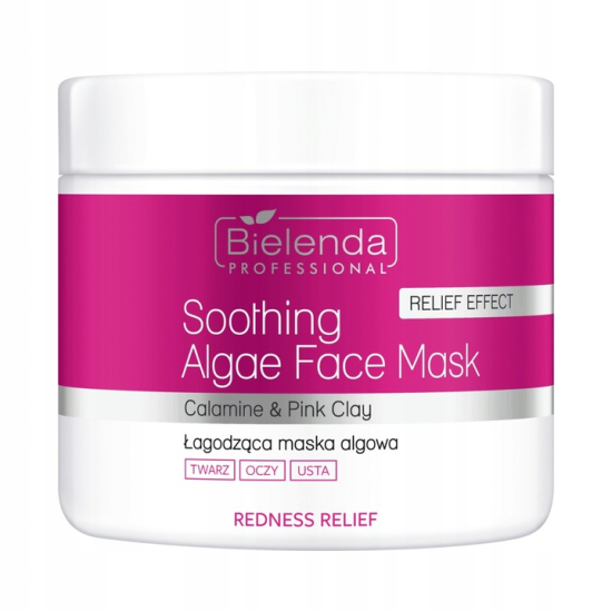 BIELENDA PROFESSIONAL REDNESS RELIEF ŁAGODZĄCA MASKA ALGOWA NA NACZYNKA 160G