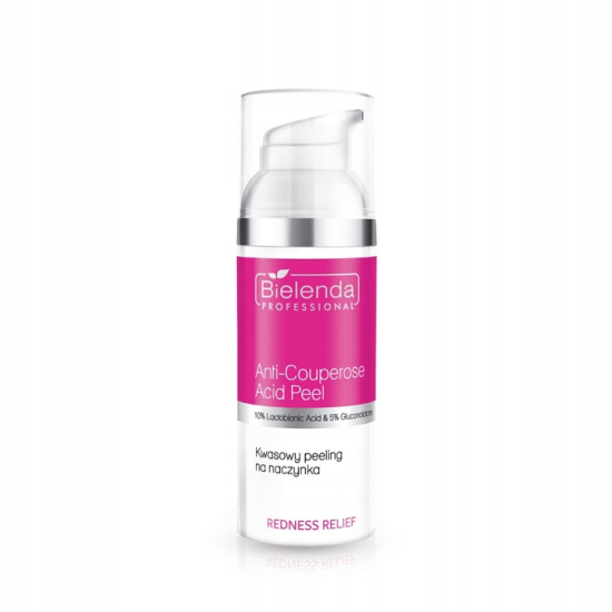 BIELENDA PROFESSIONAL REDNESS RELIEF KWASOWY PEELING NA NACZYNKA 50ML