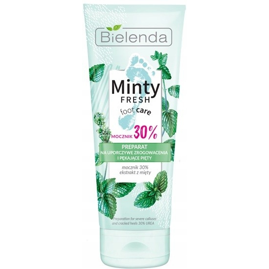 BIELENDA MINTI FRESH FOOT CARE PREPARAT NA UPORCZYWE ZROGOWACENIA I PĘKAJĄCE PIĘTY 75ML