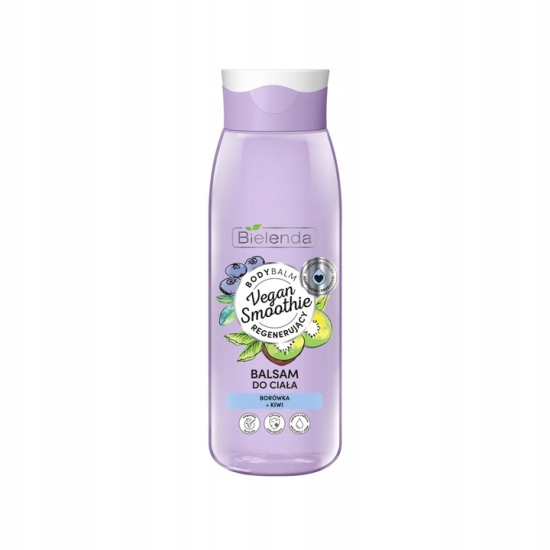 BIELENDA VEGAN SMOOTHIE REGENERUJĄCY BALSAM DO CIAŁA BORÓWKA+KIWI 400ML