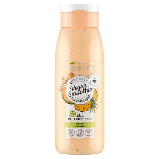 BIELENDA VEGAN SMOOTHIE ODŚWIEŻAJĄCY ŻEL POD PRYSZNIC MELON ANANAS 400G