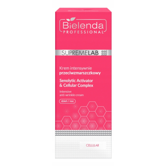 BIELENDA PROFESSIONAL SUPREMELAB CELLULAR KREM PRZECIWZMARSZCZKOWY SENOLYTIC ACTIVATOR & CELLULAR COMPLEX 50ML
