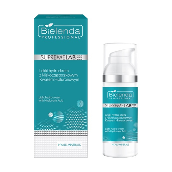 BIELENDA PROFESSIONAL SUPREMELAB HYALU MINERALS LEKKI HYDRO KREM  50ML